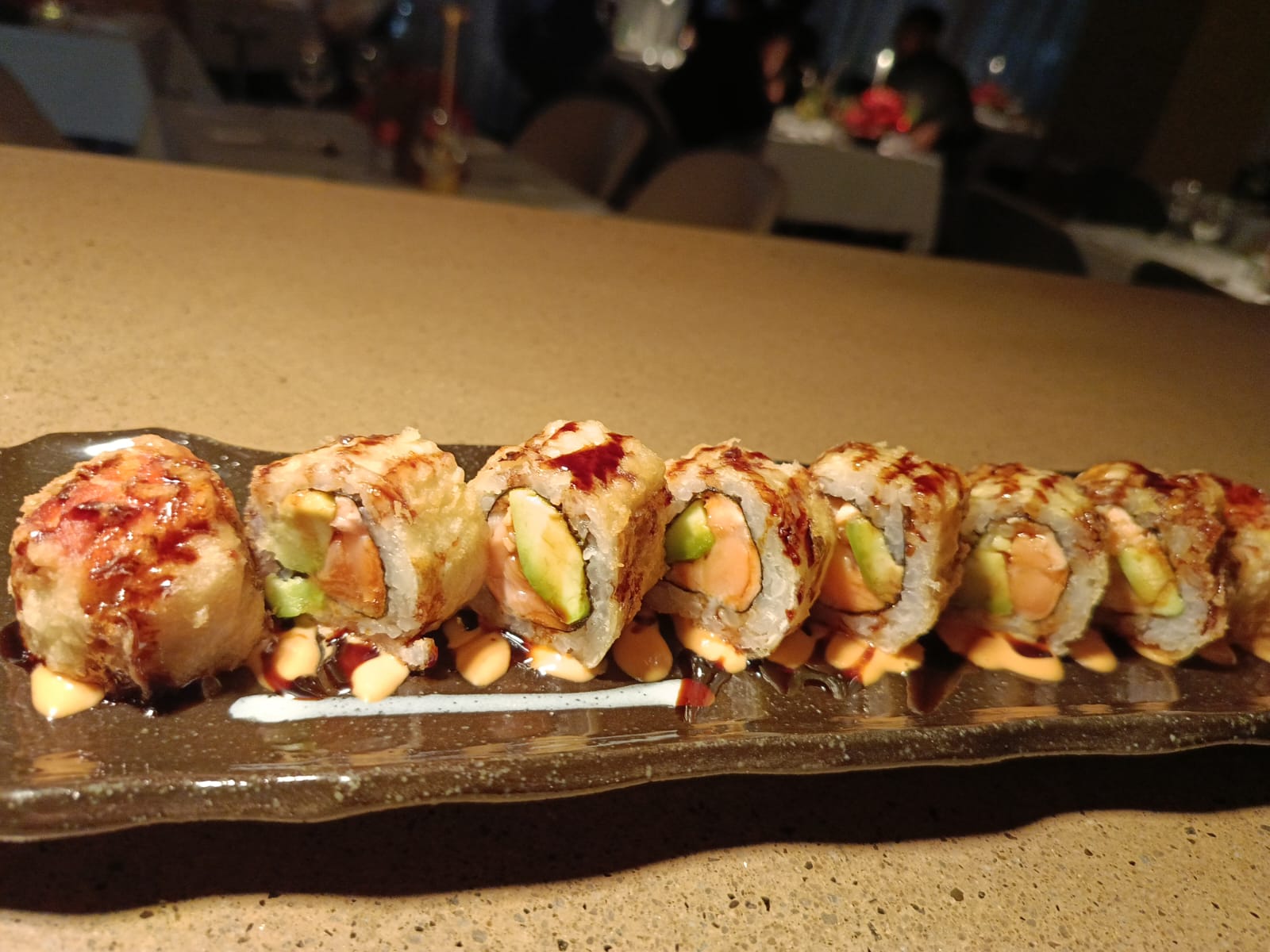 Crispy Salmon (Fried) Roll 