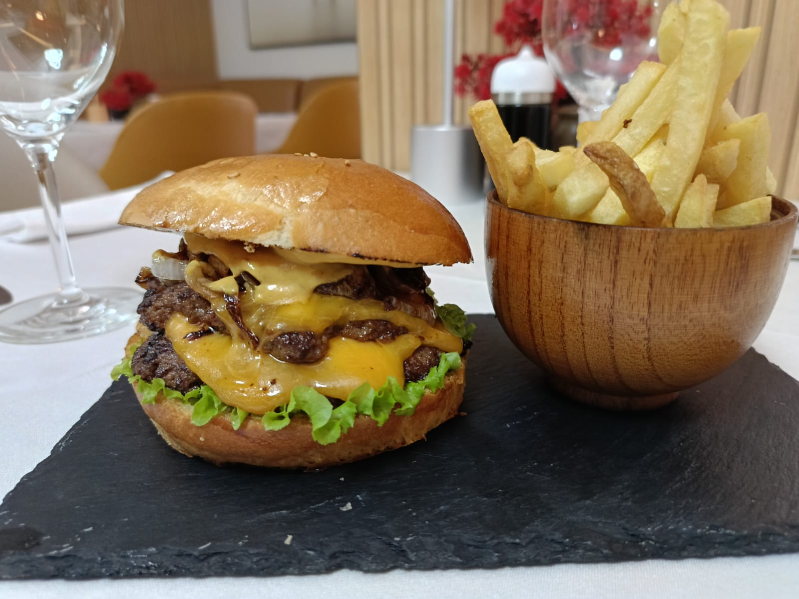Double Smashed Wagyu Burger 