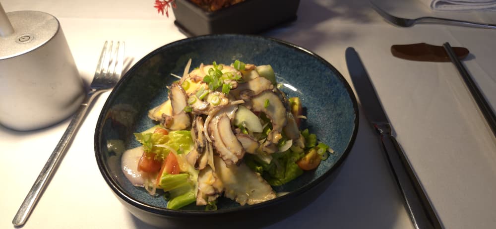 Matsuki Octopus Carpaccio Salad