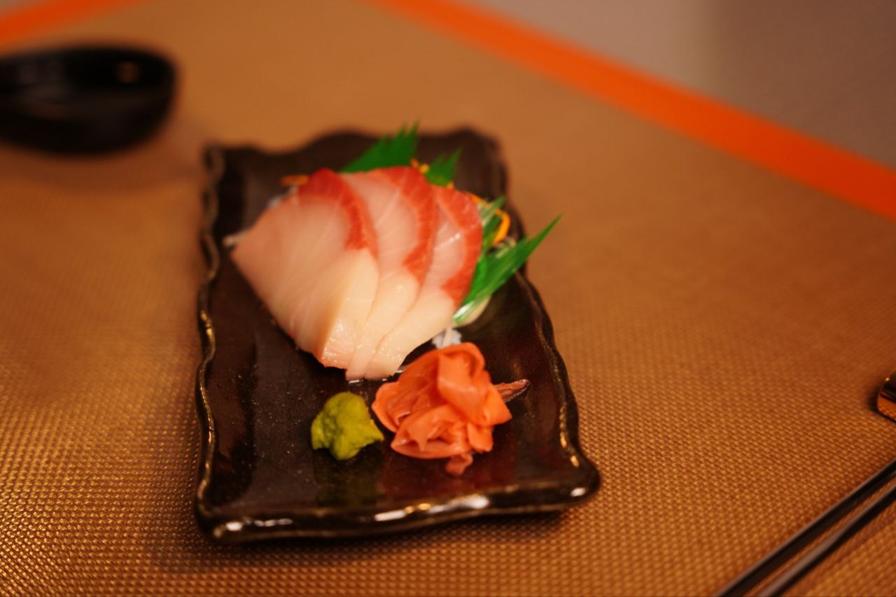 Yellow tail (Hamachi) Nigiri